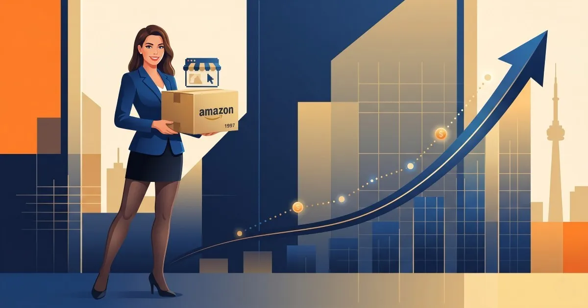 Gráfico do IPO da Amazon em 1997 mostrando quanto poderia valer um investimento de US$ 1.000